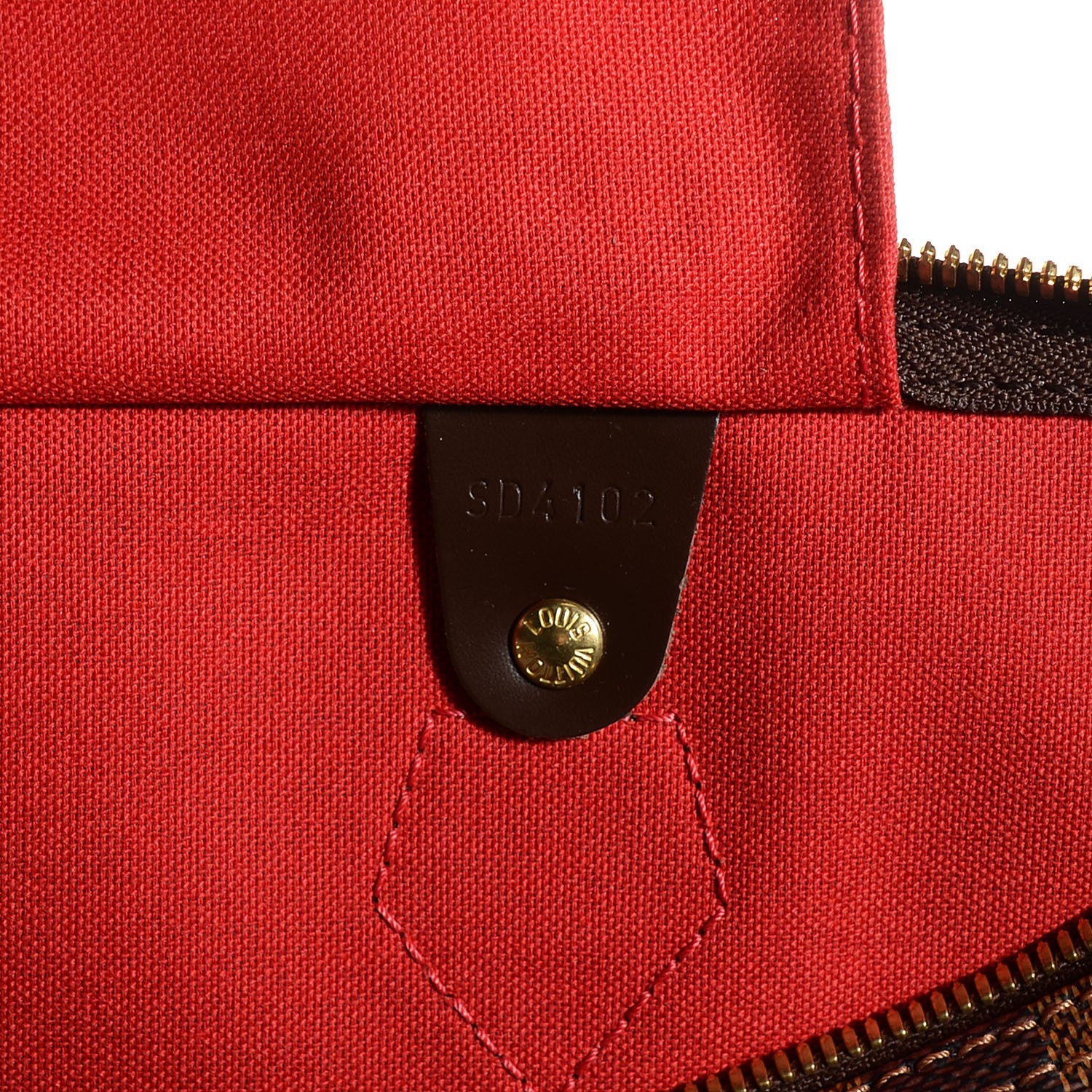 Louis Vuitton Damier Ebene Speedy Bandouliere 35 6 of 9