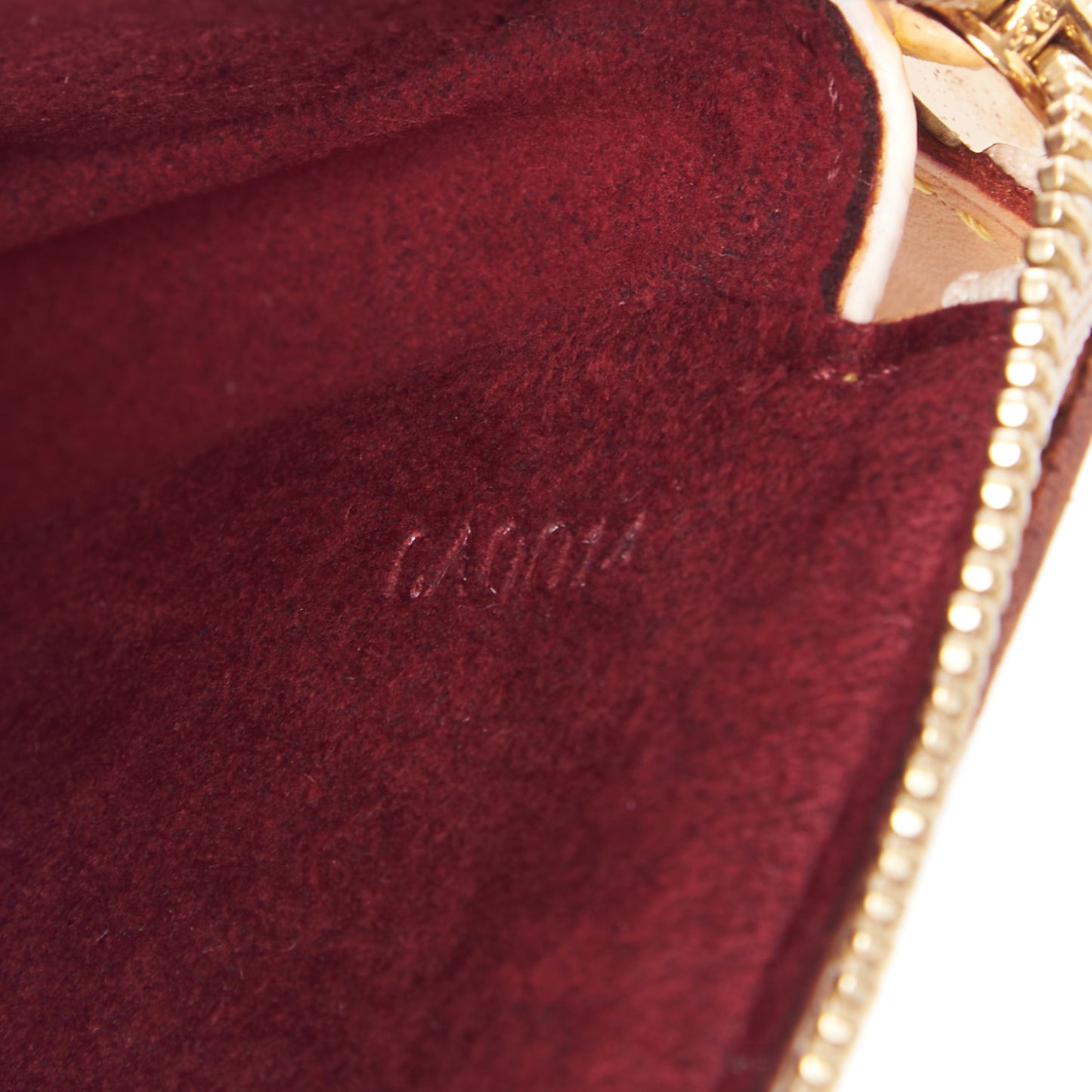 Monogram Multicolor Pochette Accessories White