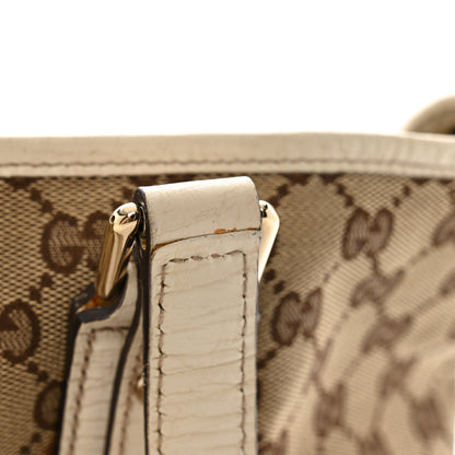 Gucci Monogram Medium Jolicoeur Tote White 14 of 17