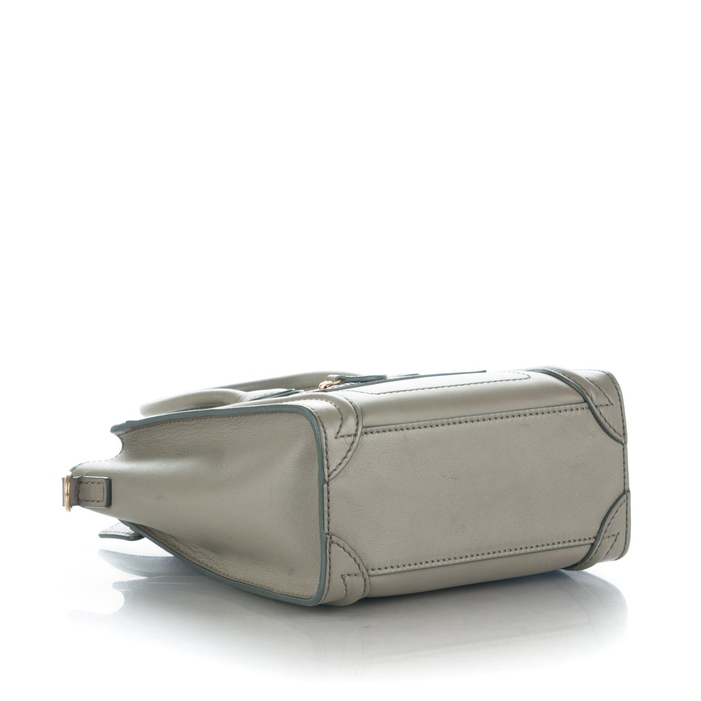 Smooth Calfskin Nano Luggage Taupe