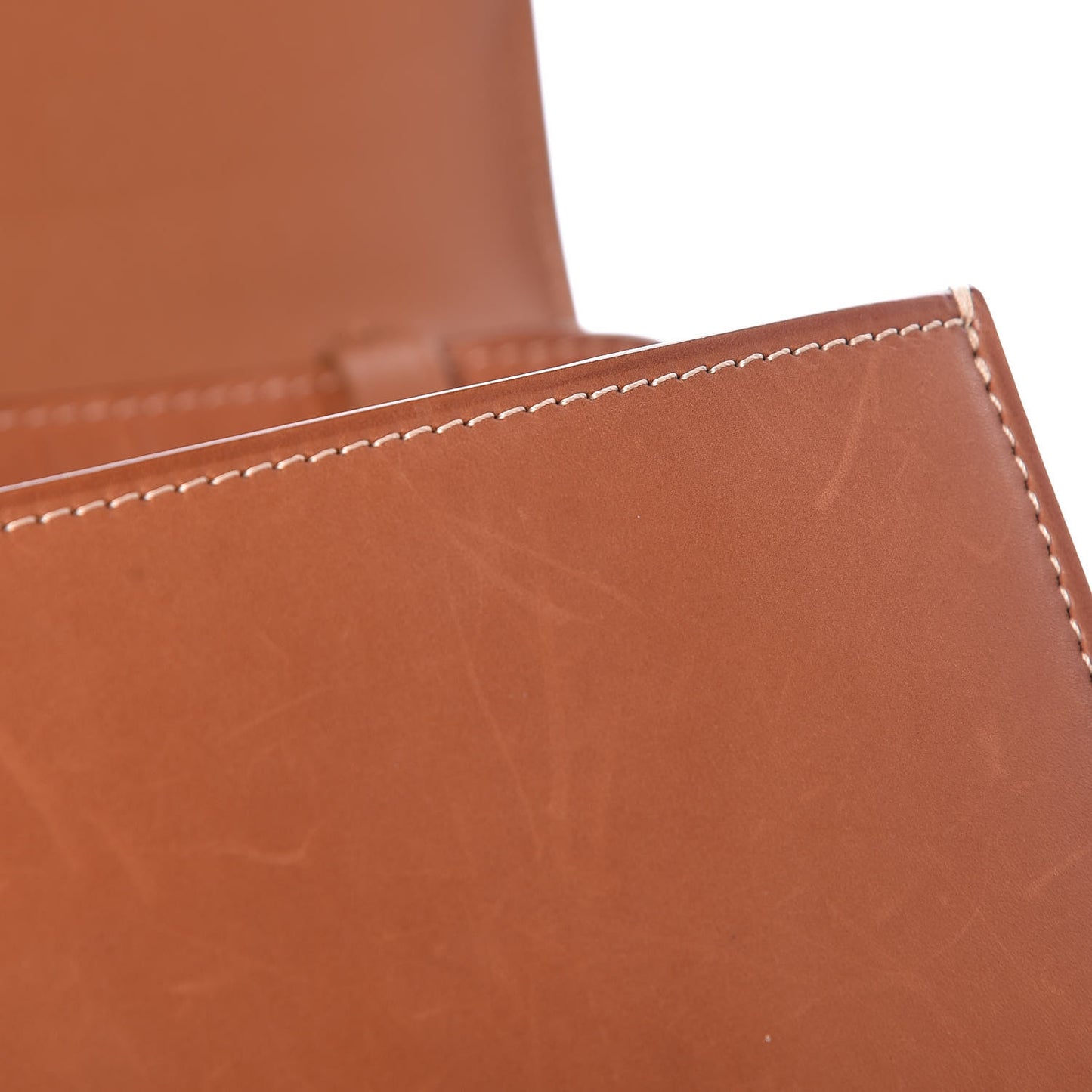 Smooth Calfskin Medium Classic Box Flap Bag Camel