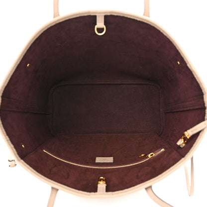 Louis Vuitton Empreinte Monogram Giant Neverfull MM Tourterelle 6 of 15