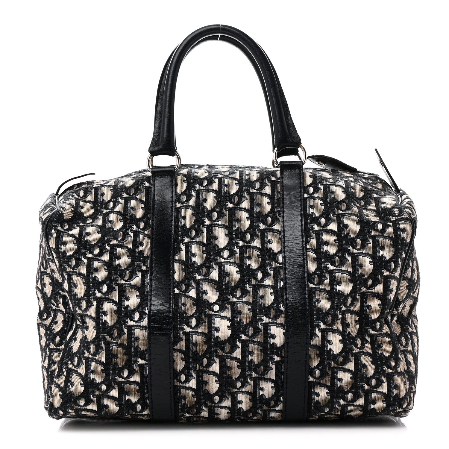 Christian Dior Monogram Boston Navy Blue 1 of 9