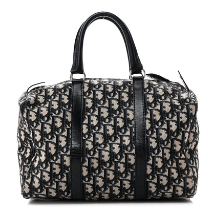 Christian Dior Monogram Boston Navy Blue 1 of 9