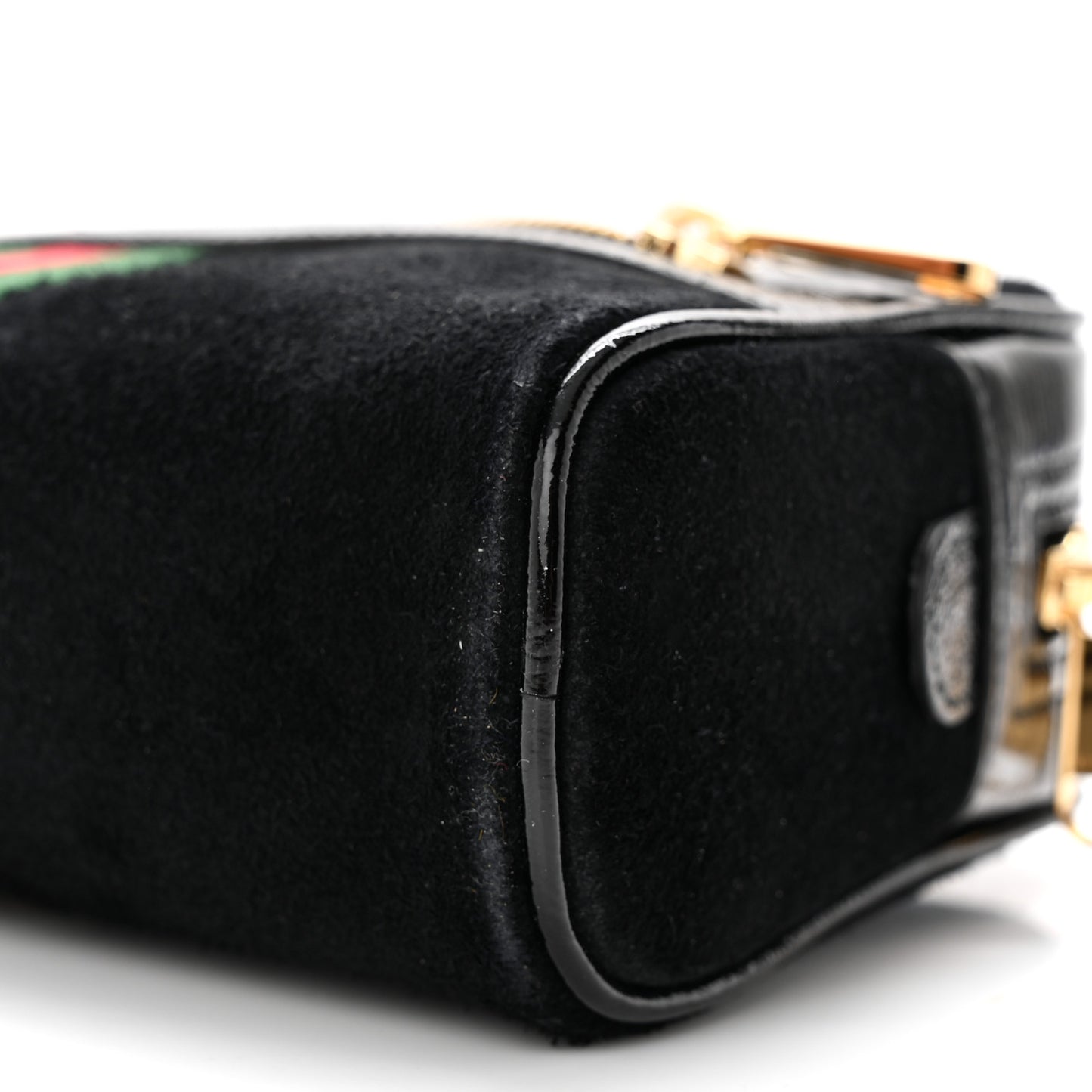 Suede Small Ophidia Belt Bag 85 34 Black