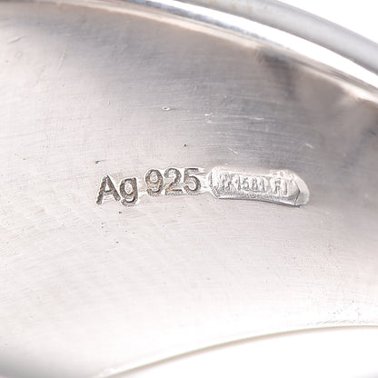 Gucci Sterling Silver Interlocking G Signet Ring 52 6 5 of 6