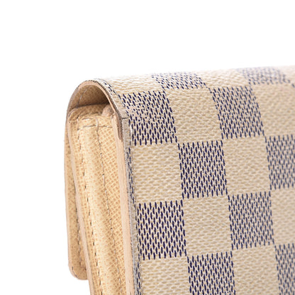 Louis Vuitton Damier Azur Sarah Wallet 9 of 15