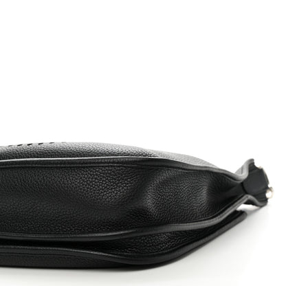Hermes Taurillon Clemence Evelyne III PM Black 10 of 11