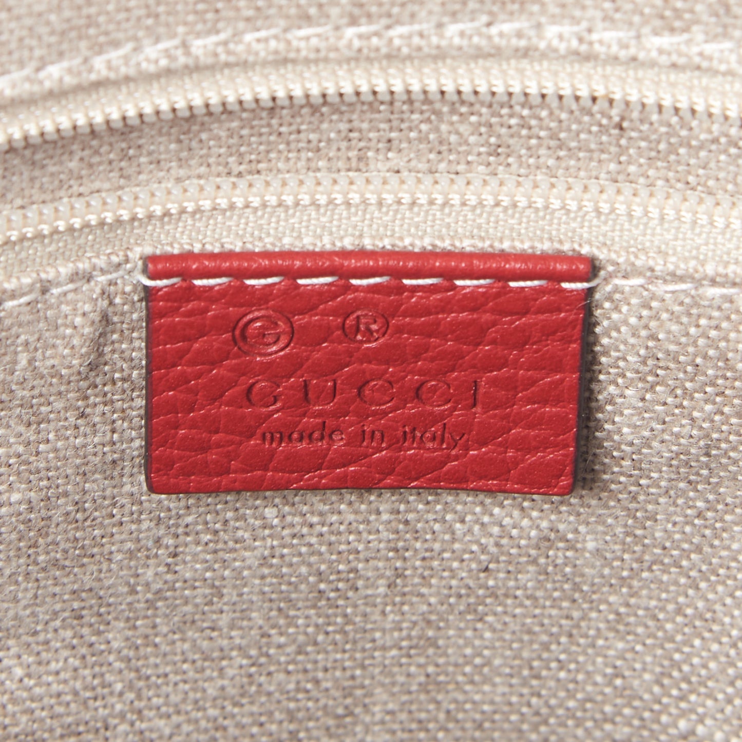 Monogram Medium Bree Shoulder Bag Red