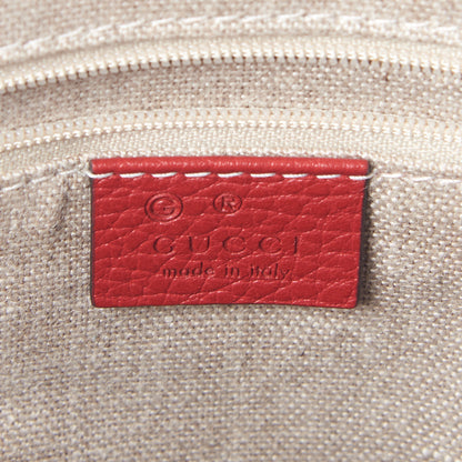 Gucci Monogram Medium Bree Shoulder Bag Red 8 of 9