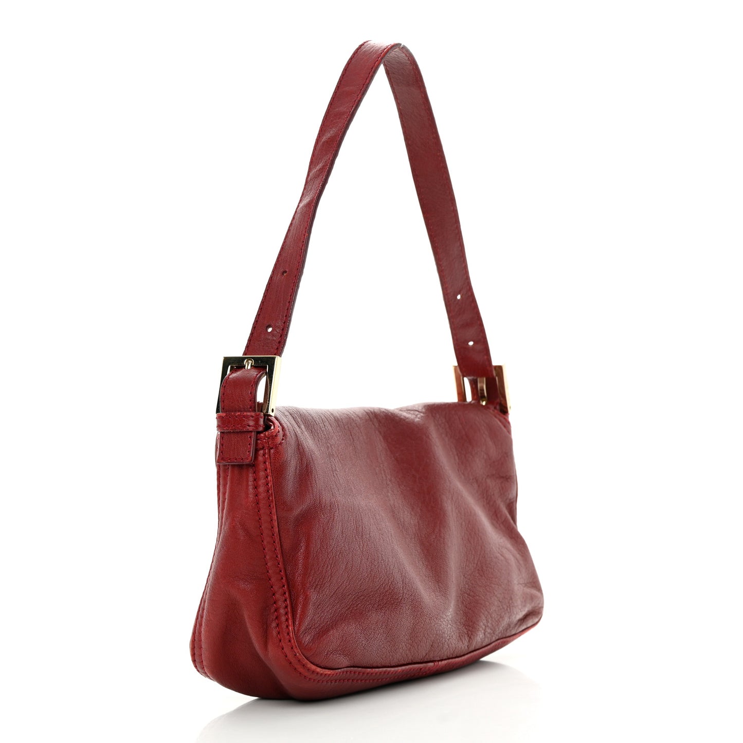 Calfskin Baguette Red