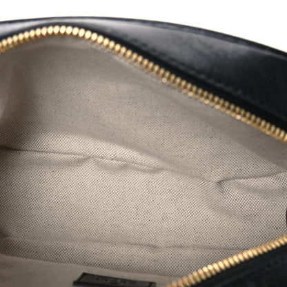Gucci Sakai Be Green Calfskin Diagonal Stitched Small Blondie Shoulder Bag Black 5 of 10