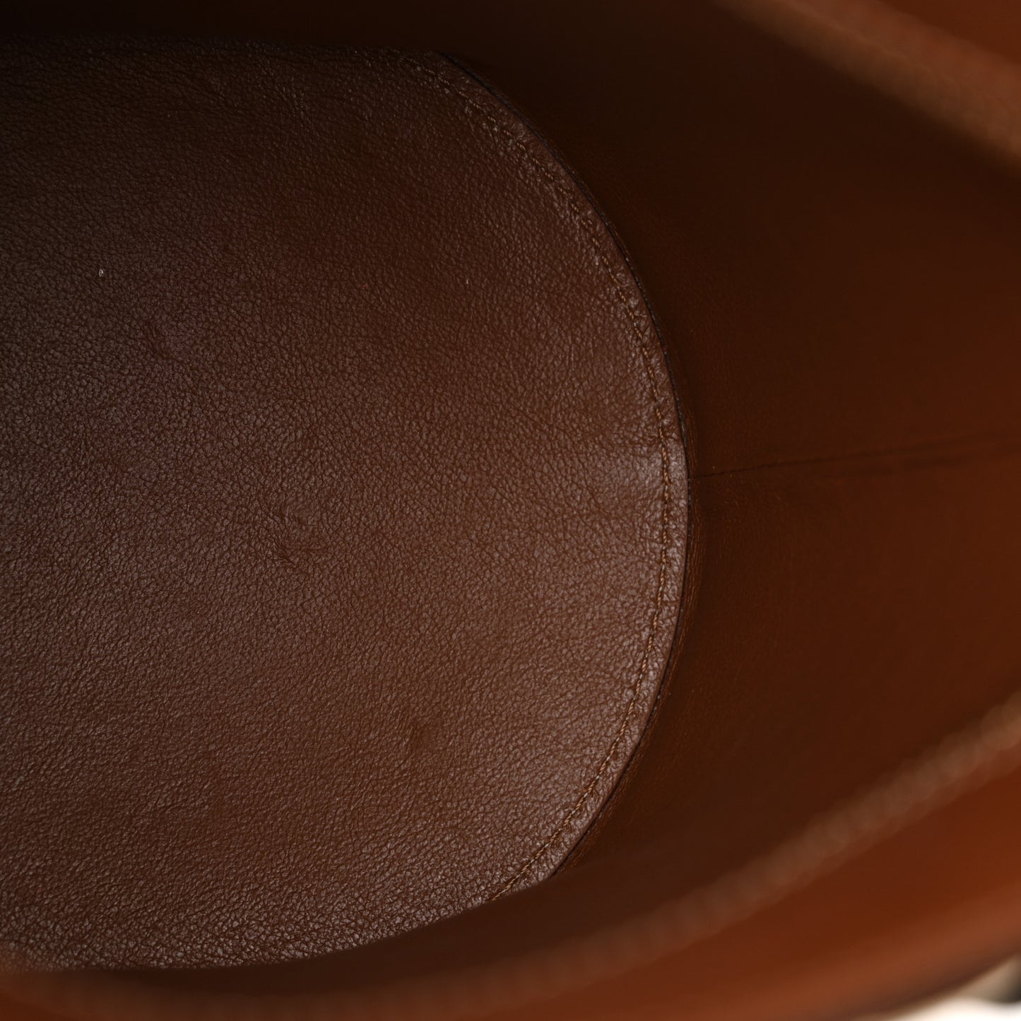 Natural Calfskin Crecy Bucket Bag Tan