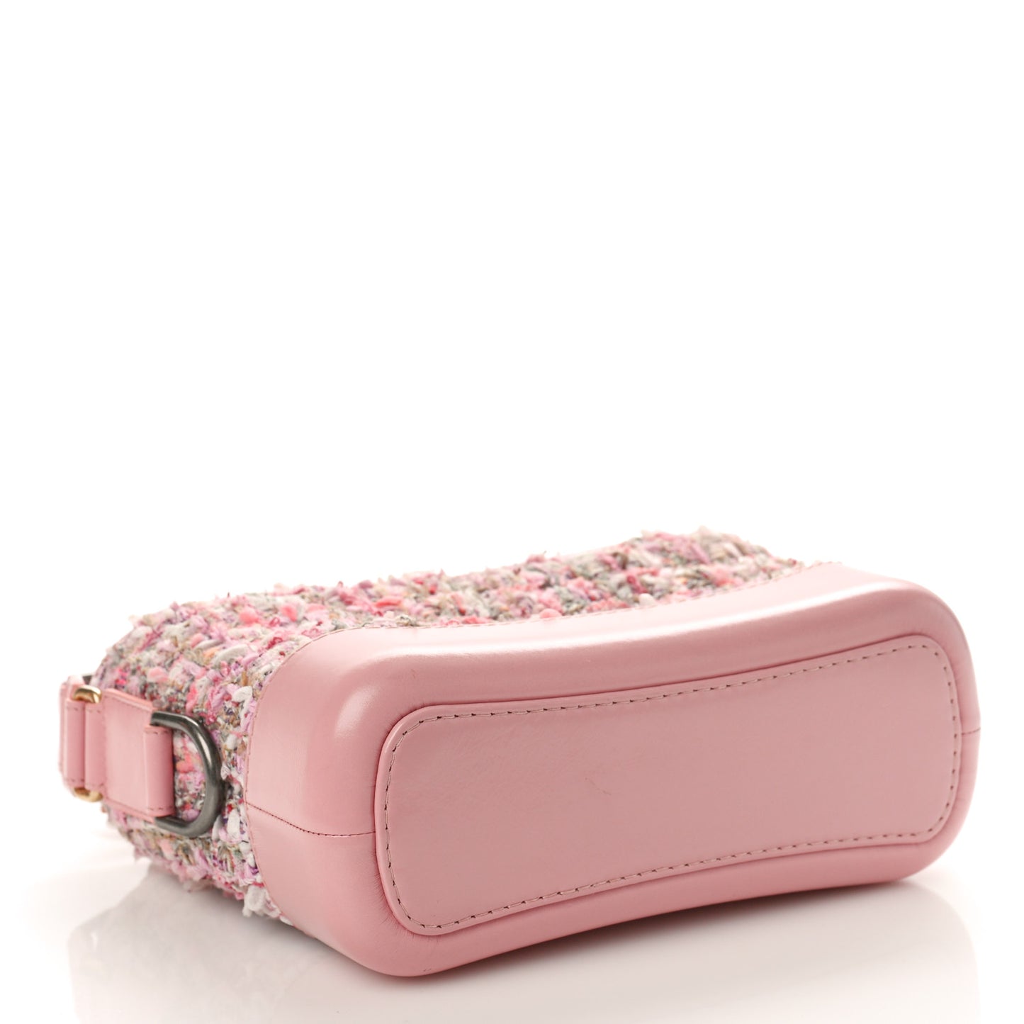 Tweed Calfskin Small Gabrielle Hobo Light Pink