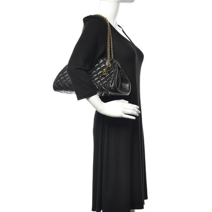 Chanel Aged Calfskin Medium Just Mademoiselle Black 2 of 10