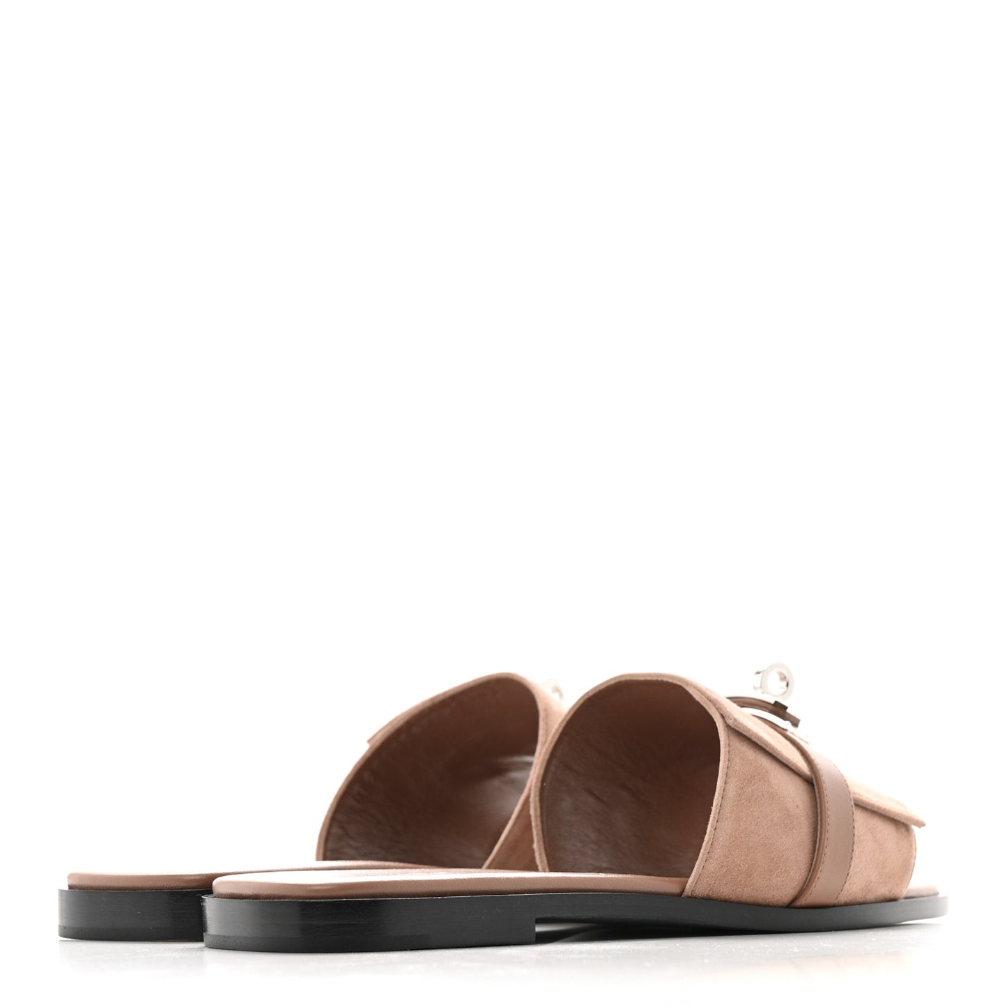Suede Goatskin Giulia Sandals 38 Rose Perle