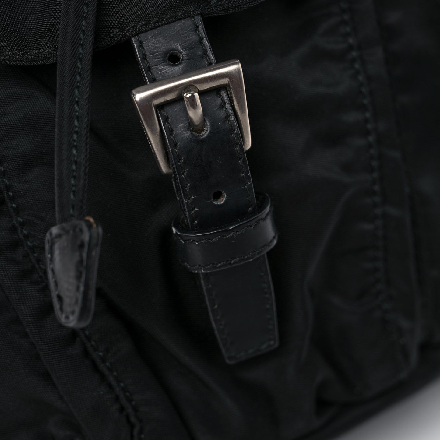 Tessuto Nylon Vela Small Backpack Black