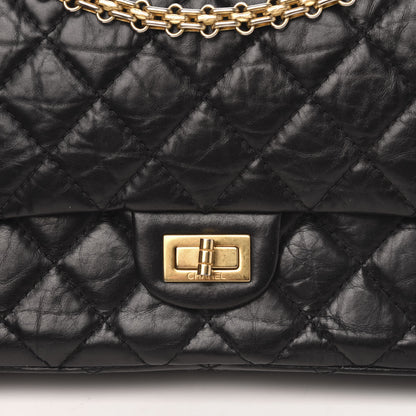 Chanel Aged Calfskin Quilted 2.55 Reissue 226 Flap Black 11 of 12