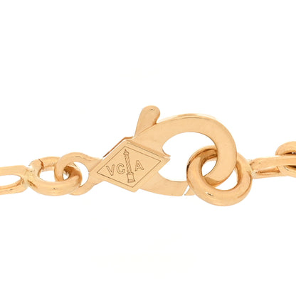 Van Cleef & Arpels VAN CLEEF & ARPELS 18K Yellow Gold 5 Motifs Vintage Alhambra Bracelet 3 of 5