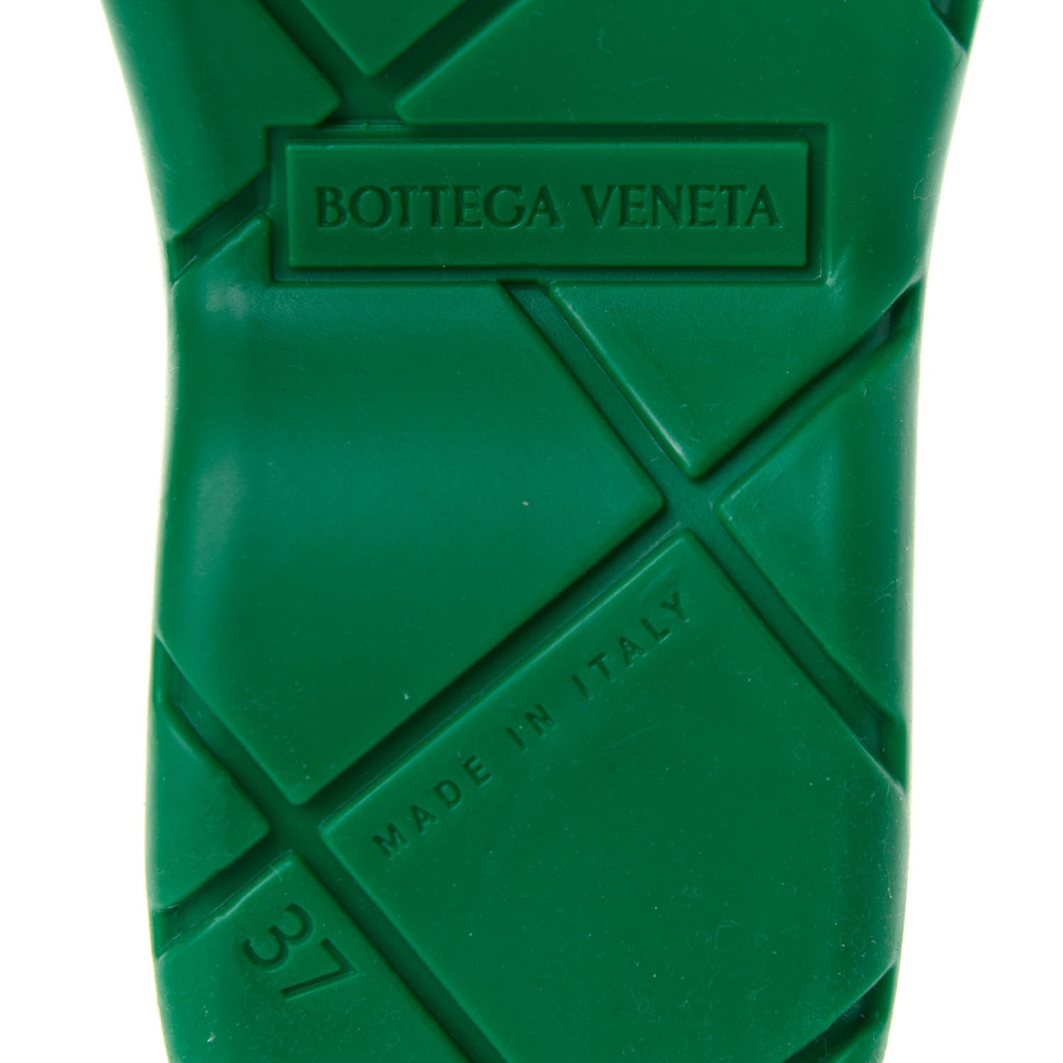 Bottega Veneta Rubber Puddle Ankle Boots 37 Grass 6 of 8