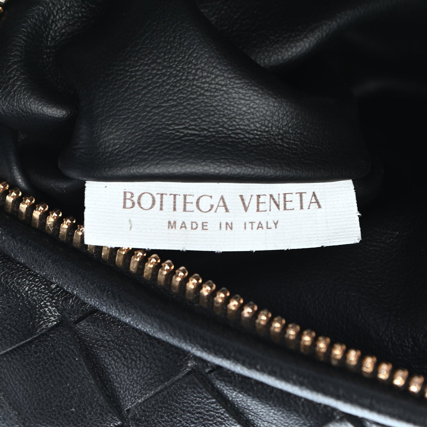 Nappa Intrecciato Mini Jodie Black