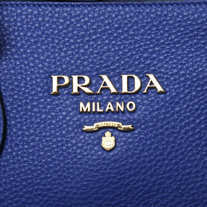 Prada Vitello Phenix Tote Royal 9 of 9