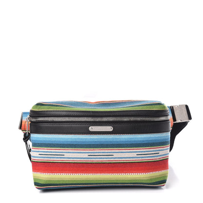 Saint Laurent Wool Mexican Jacquard City Belt Bag Multicolor 1 of 10