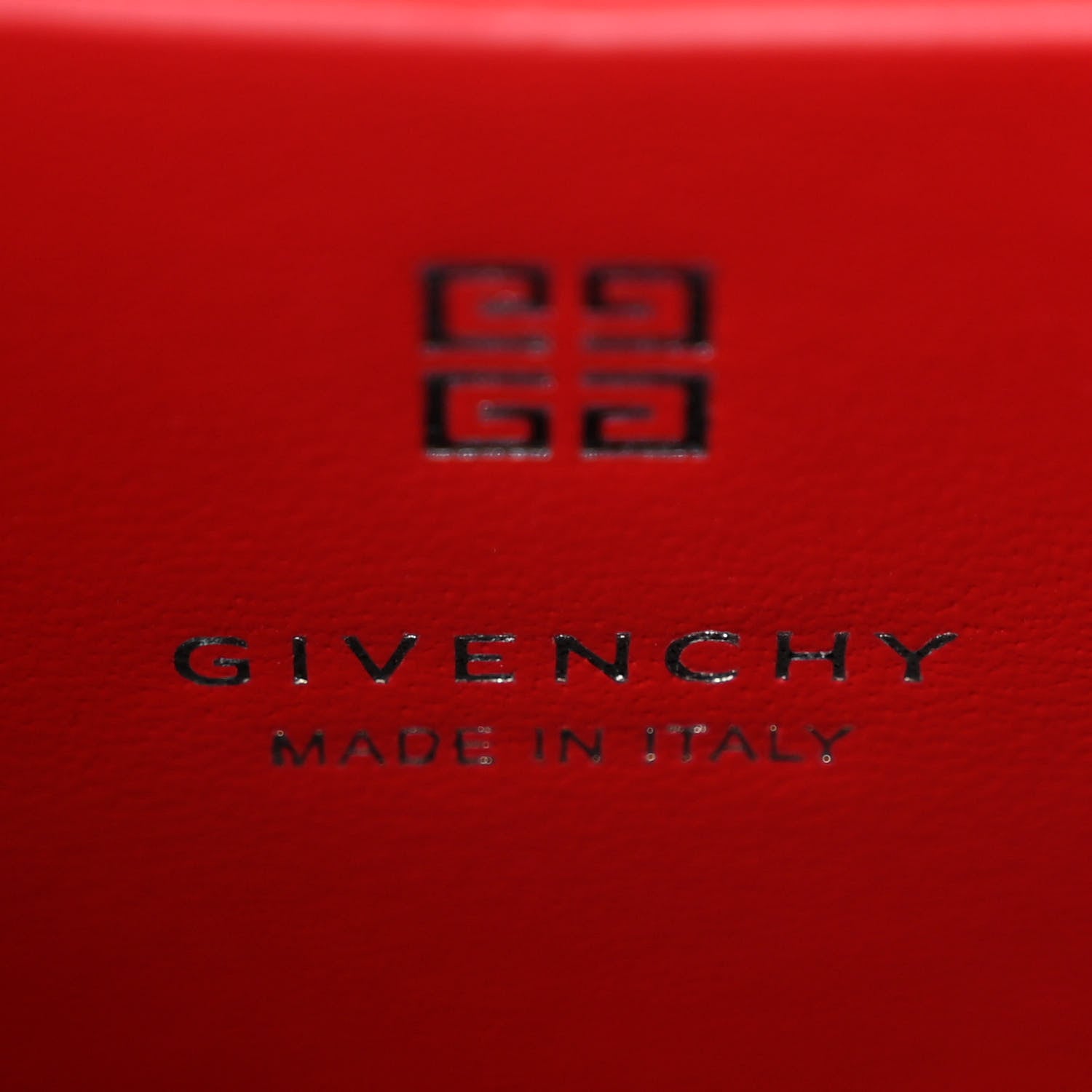 Givenchy Calfskin Jacquard Fabric 4G Antigona Crossbody Red 6 of 9