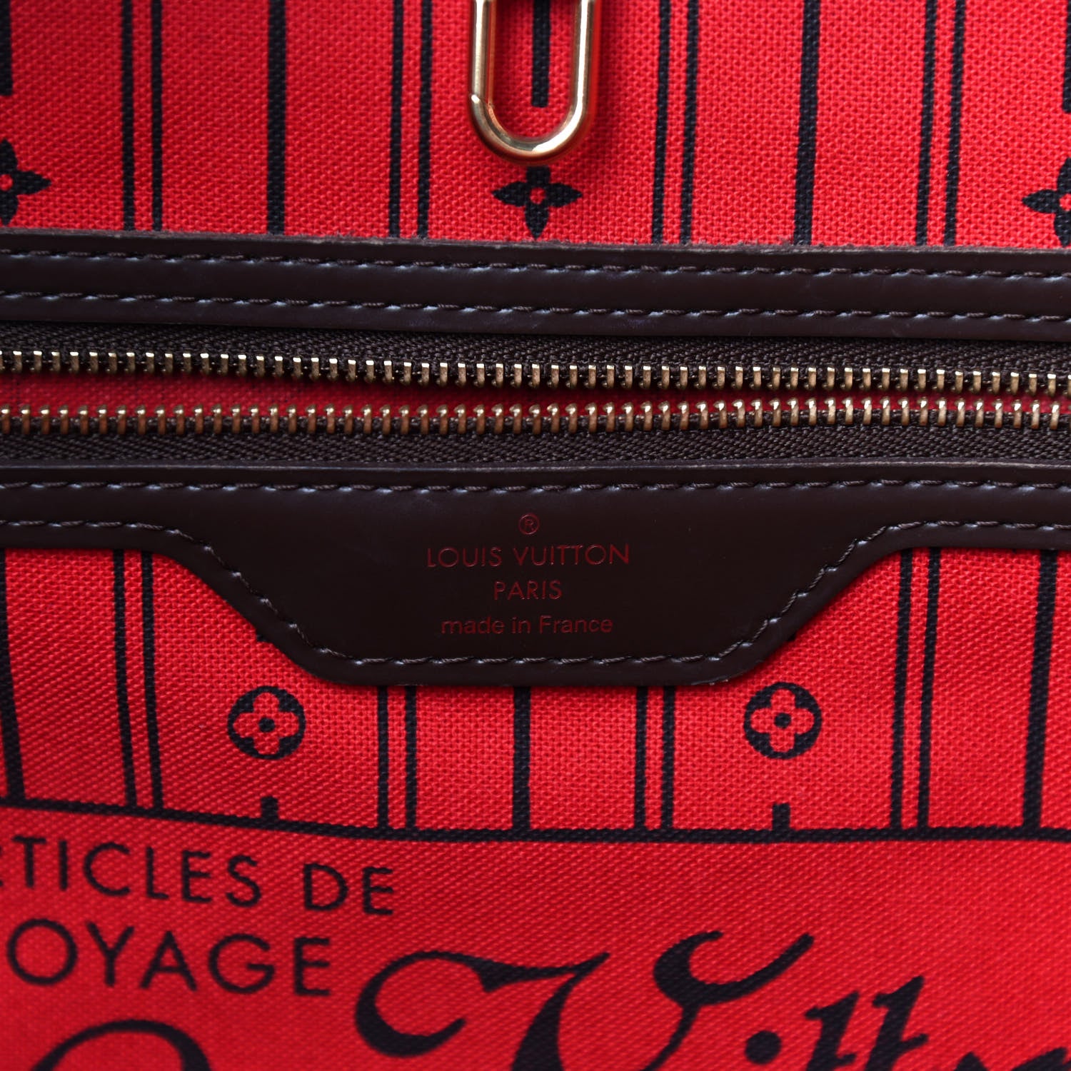 Louis Vuitton Damier Ebene Neverfull GM 6 of 9