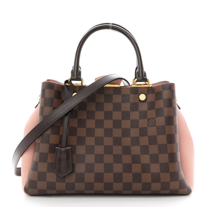 Louis Vuitton Damier Ebene Cuir Taurillon Brittany Magnolia 1 of 11