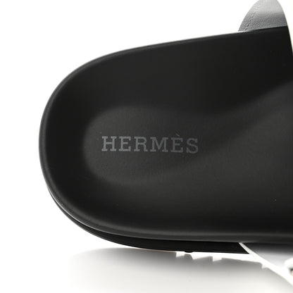 Hermes Calfskin Womens Chypre Sandals 35.5 White 7 of 8