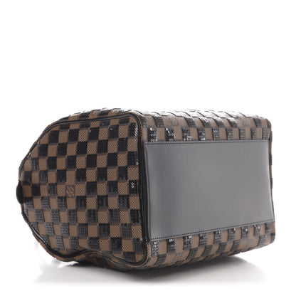 Louis Vuitton Damier Paillettes Speedy 30 Black 4 of 10