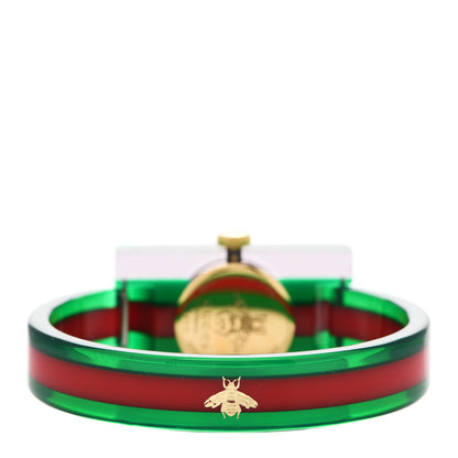 Gucci Stainless Steel Plexiglass 24mm Quartz Watch 3 of 5