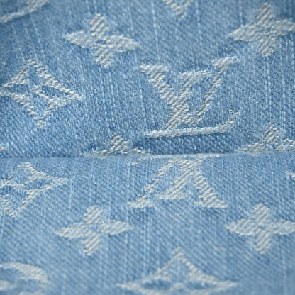 Louis Vuitton Monogram Denim Liv Pochette Sky Blue 6 of 11