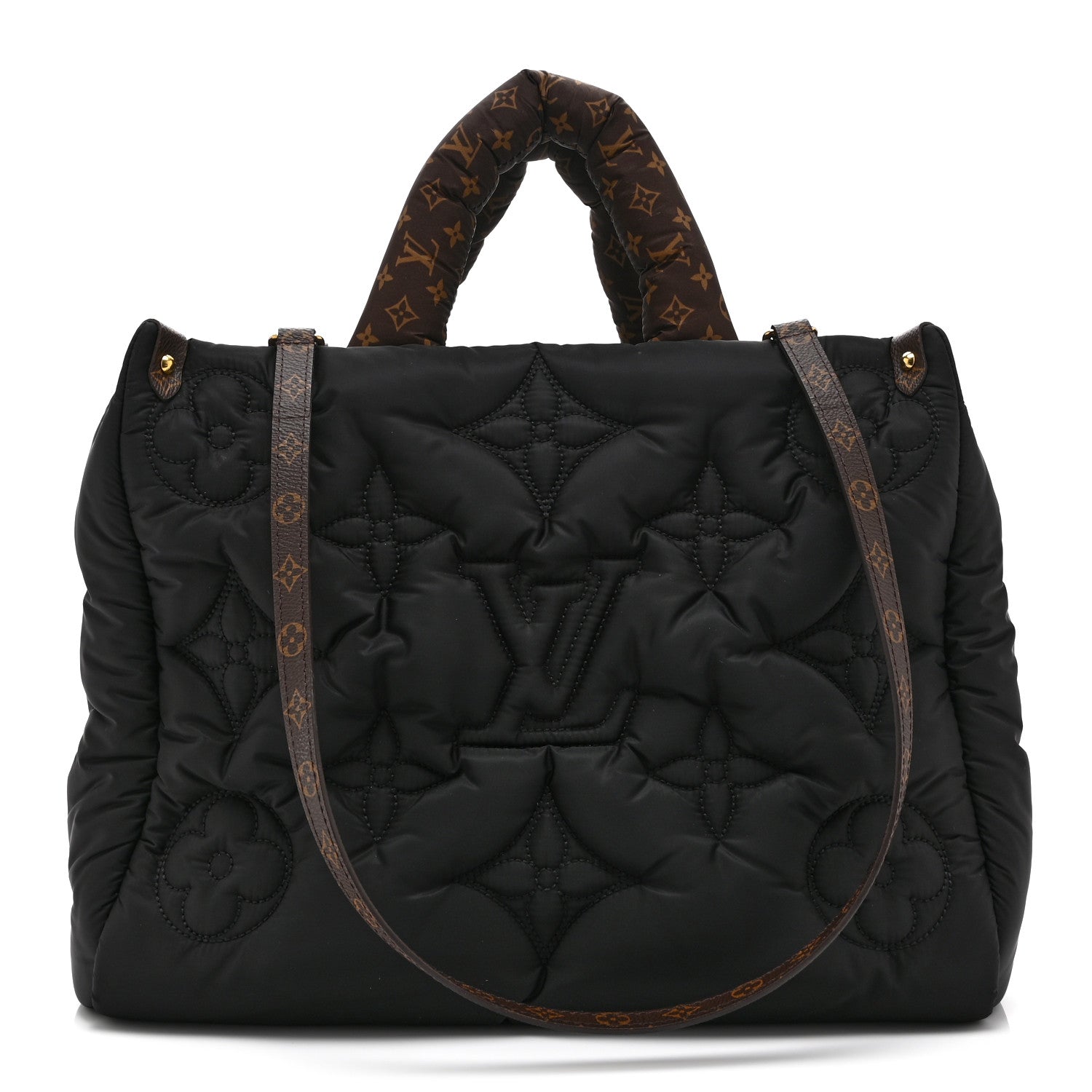Louis Vuitton Econyl Monogram Pillow Giant Onthego MM Black 1 of 9