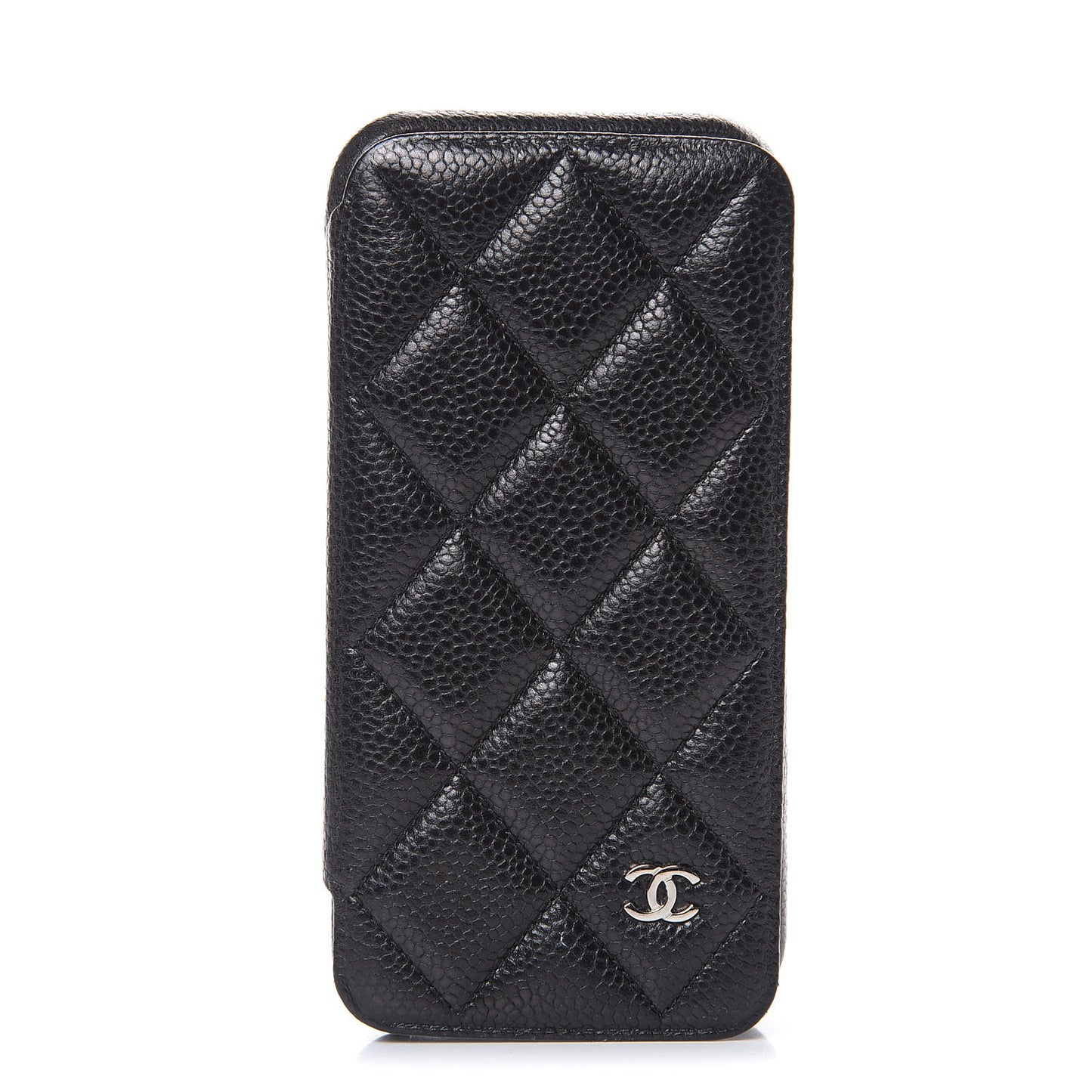 Caviar Quilted iPhone X Case Black