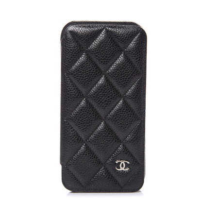 Chanel Caviar Quilted iPhone X Case Black 1 of 10
