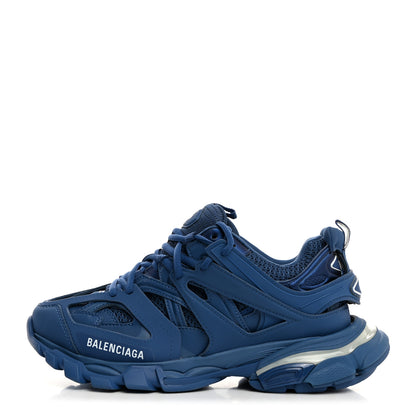 Balenciaga Mesh Nylon Mens Track LED Sneakers 40 Blue Grey White 1 of 9