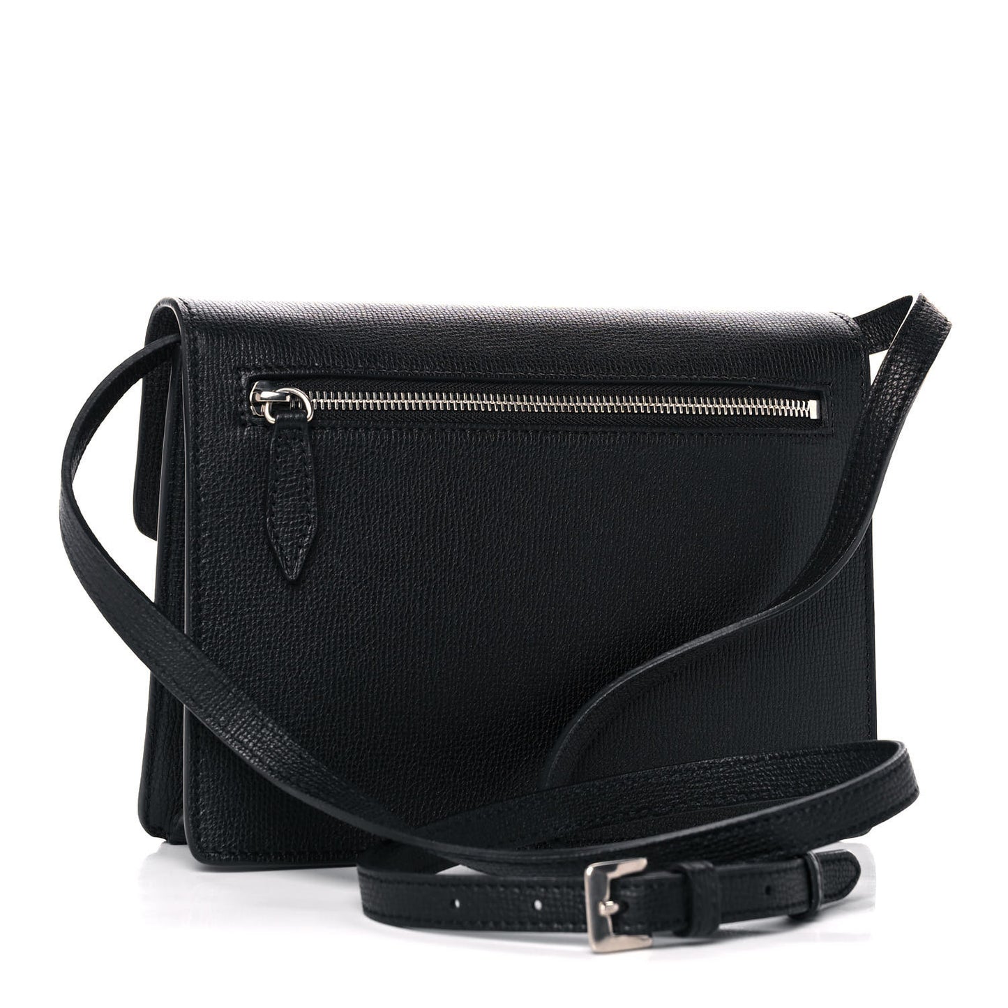 Derby Calfskin Vintage Check Small Macken Crossbody Bag Black