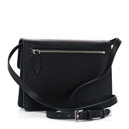 Burberry Derby Calfskin Vintage Check Small Macken Crossbody Bag Black 3 of 15