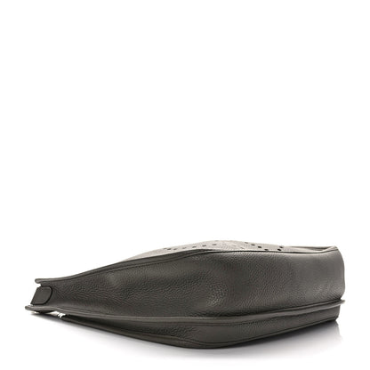 Hermes Taurillon Clemence Evelyne III GM Vert Olive 4 of 8