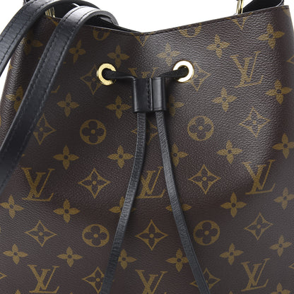 Louis Vuitton Monogram Neonoe MM Black 6 of 10