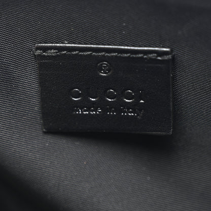 Gucci Calfskin Matelasse Large GG Marmont Pouch Cosmetic Case Black 6 of 7