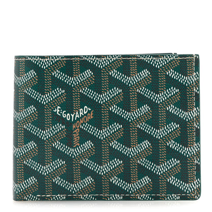 Goyard Goyardine Bi-Fold Victoire PM Wallet Green 1 of 7