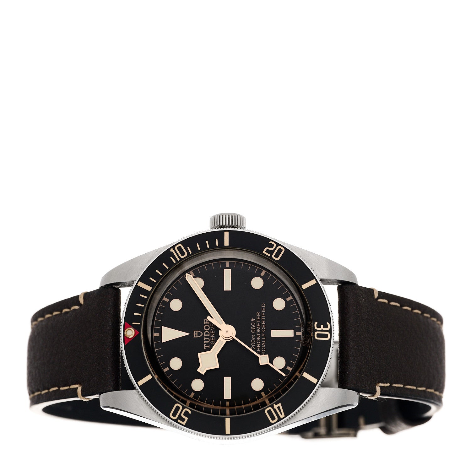 TUDOR Stainless Steel Calfskin 39mm Black Bay Fifty Eight Automatic Watch Black 79030N 2 of 5