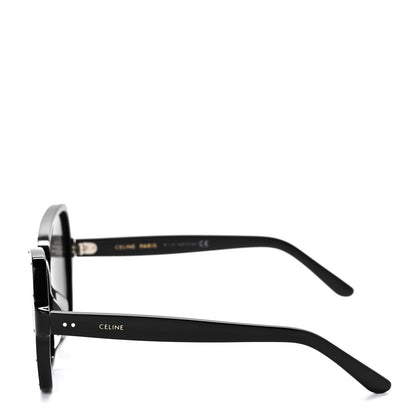 Celine Acetate Crystal Sunglasses CL4066FS Black 3 of 6