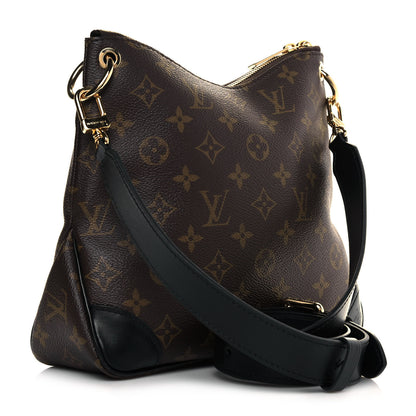 Louis Vuitton Monogram Odeon PM Black 3 of 11