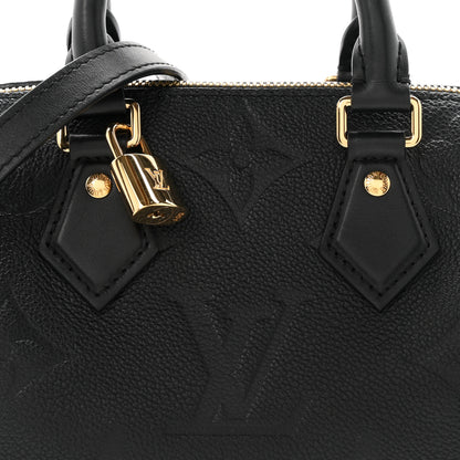 Louis Vuitton Empreinte Monogram Giant Speedy Bandouliere 20 Black 7 of 10