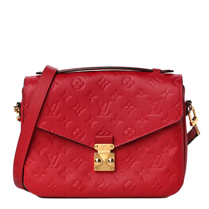 Louis Vuitton Empreinte Pochette Metis Scarlet 1 of 11