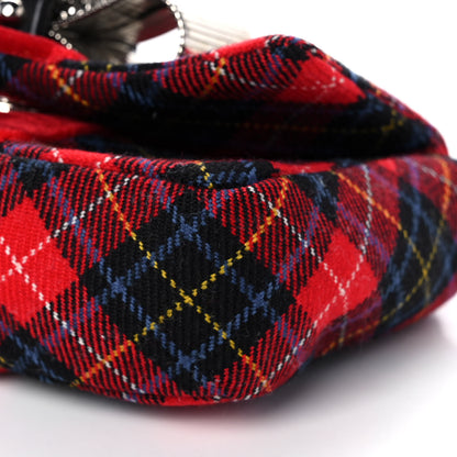 Christian Louboutin Wool Sweet Charity Crossbody Bag Plaid 10 of 11